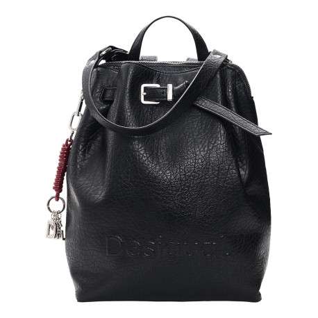 Sac à dos noir pourvu de multiples compartiments de rangement