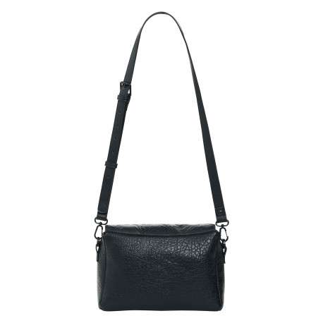Sac à bandoulière noir orné d'un design embossé Mickey Mouse - Image 4