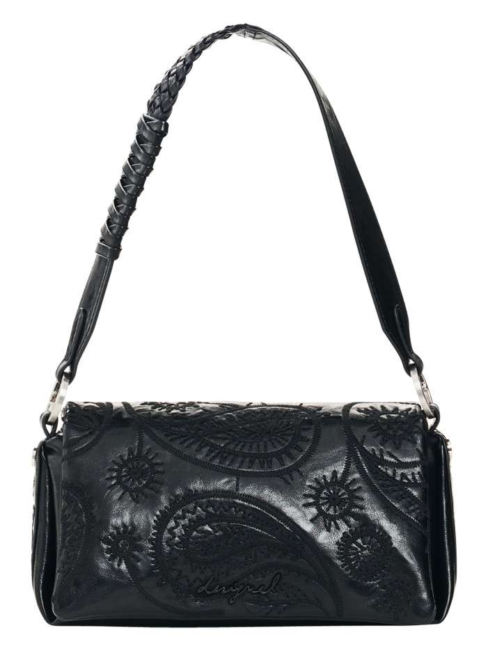 Sac à bandoulière noir à...