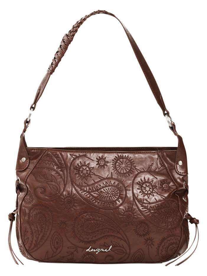 Sac à bandoulière brun...