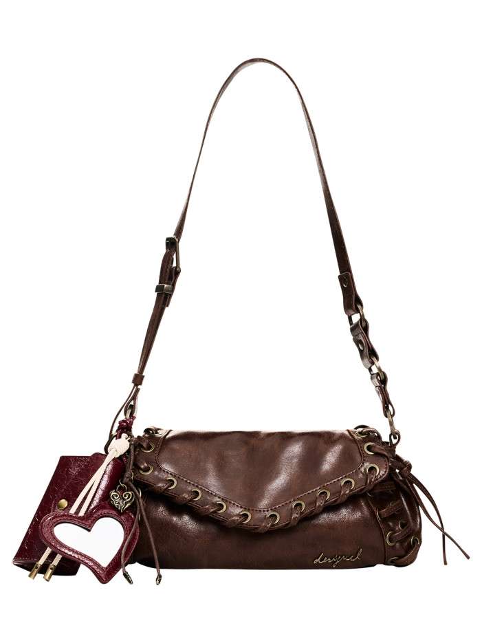 Sac à bandoulière marron...