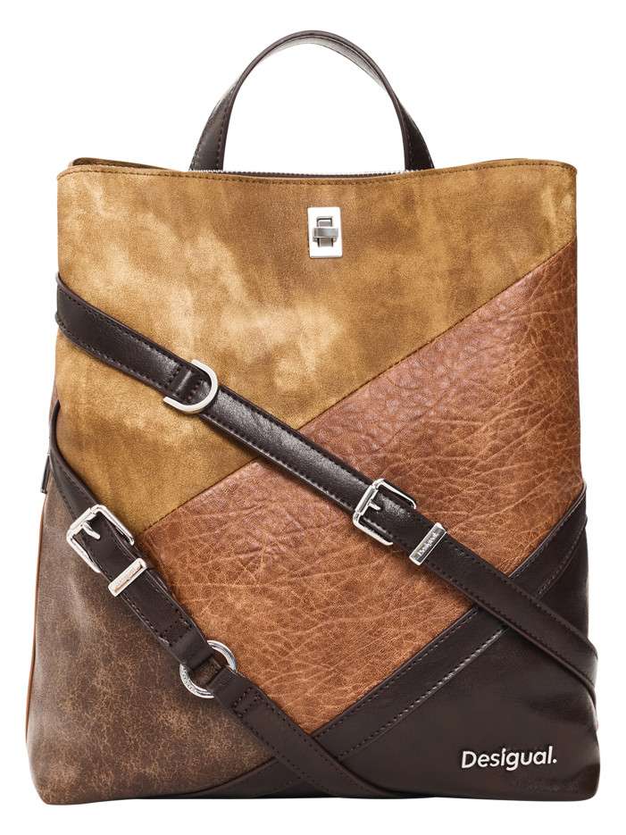Sac à dos brun pourvu de...