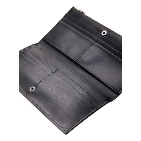 Portefeuille marron pourvu de multiples compartiments de rangement - Image 3