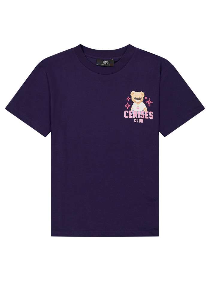T-shirt en coton marine...