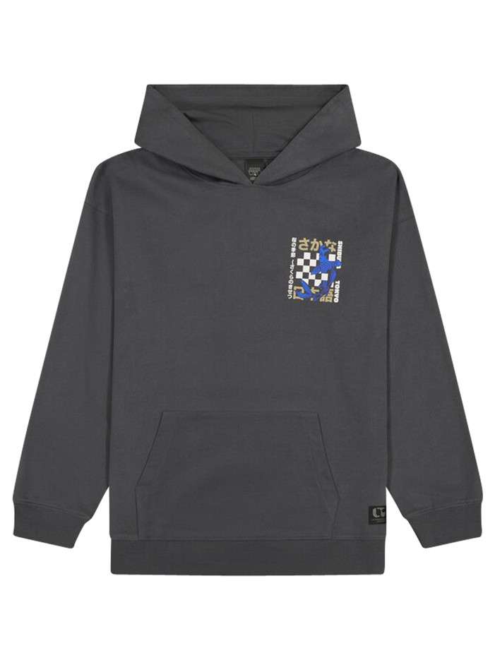 Sweat en coton anthracite...