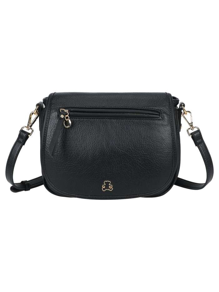 Sac noir uni à bandoulière...