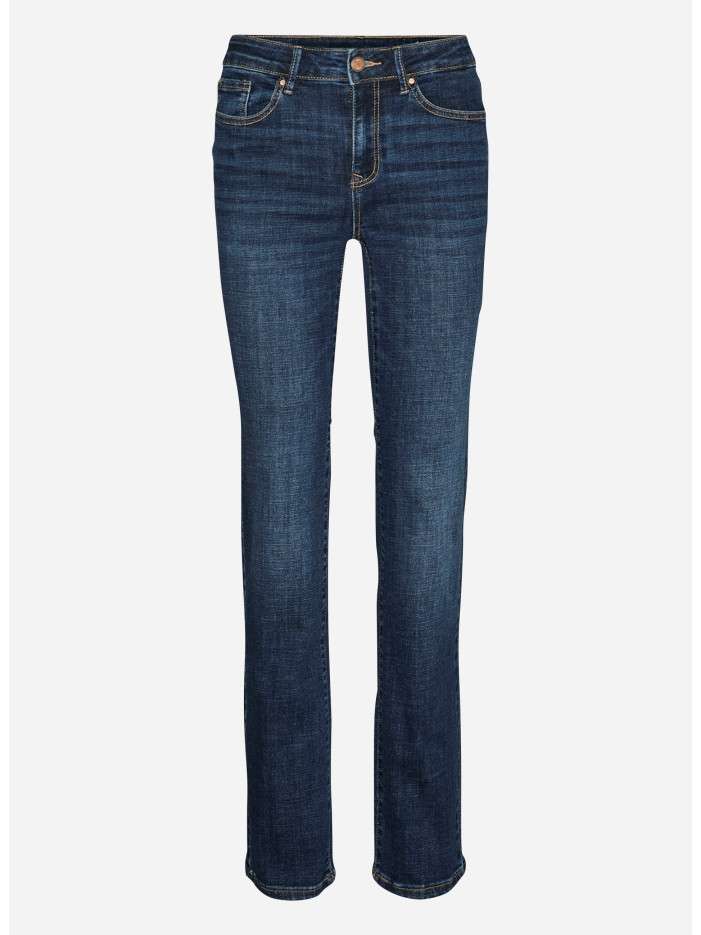 Jean 5 poches bleu indigo...