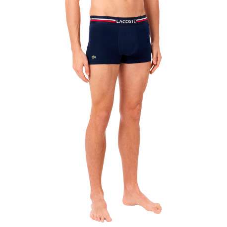 Lot de 3 boxers classiques tricolore en coton rayés à coupe fermée - Image 5