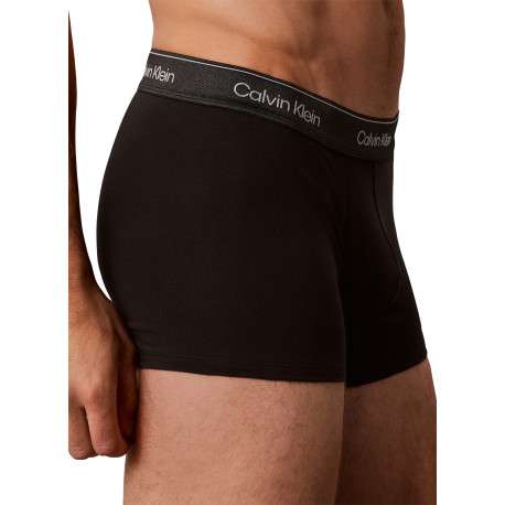 Lot de 3 boxers en coton multicolores pourvus d'une taille élastiquée - Image 5