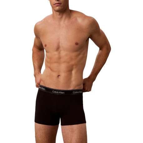 Lot de 3 boxers en coton multicolores pourvus d'une taille élastiquée - Image 6