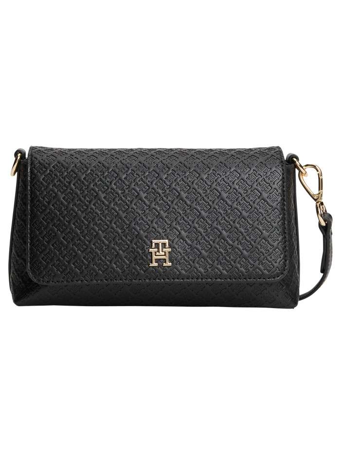 Sac pochette noir à...
