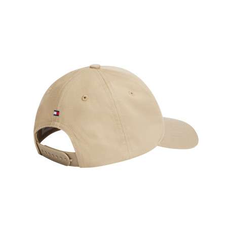 Casquette en coton biologique beige ornée du logo drapeau et de Snoopy - Image 2
