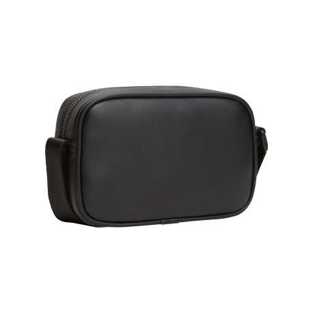 Sacoche noire dotée d'une poche perforée et une pochette zippée amovible - Image 2