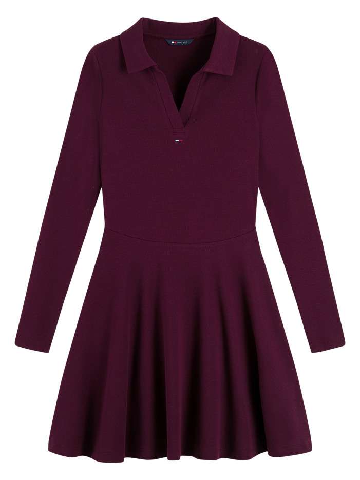 Robe courte en coton...