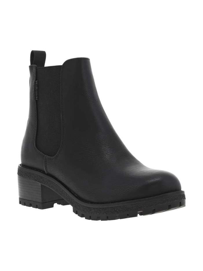 Boots noires à talon...