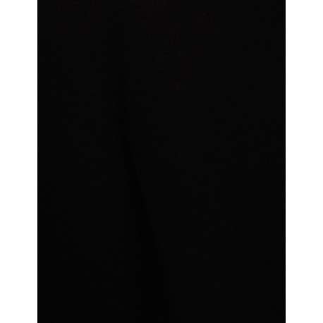 T-shirt noir uni avec une coupe ajustée et un col v en dentelle - Image 2