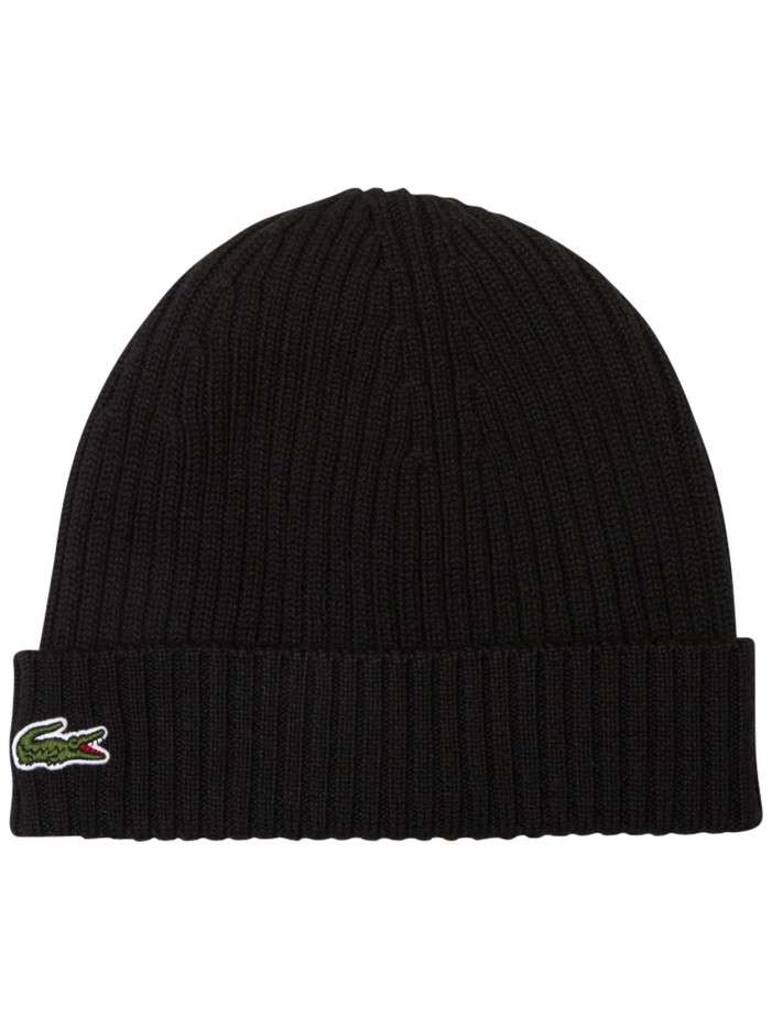 Bonnet à revers en laine...
