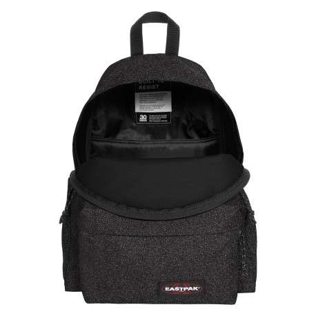 Sac à dos noir pourvu d'anses réglables et de fermetures zippées - Image 5