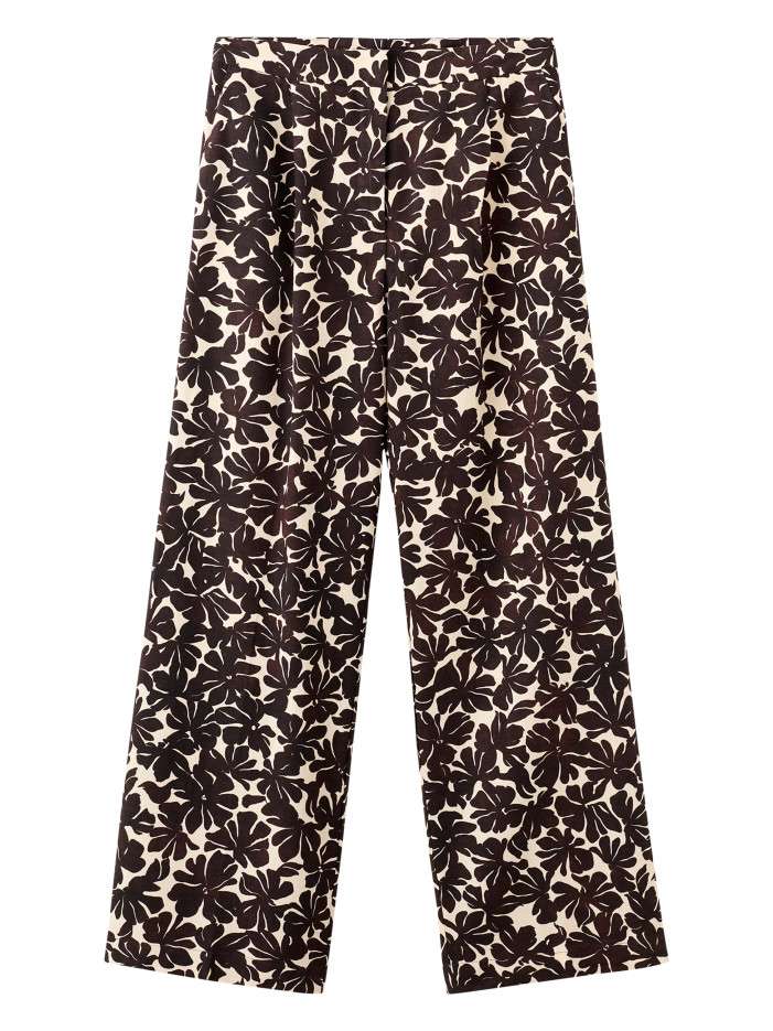 Pantalon chino beige motif...