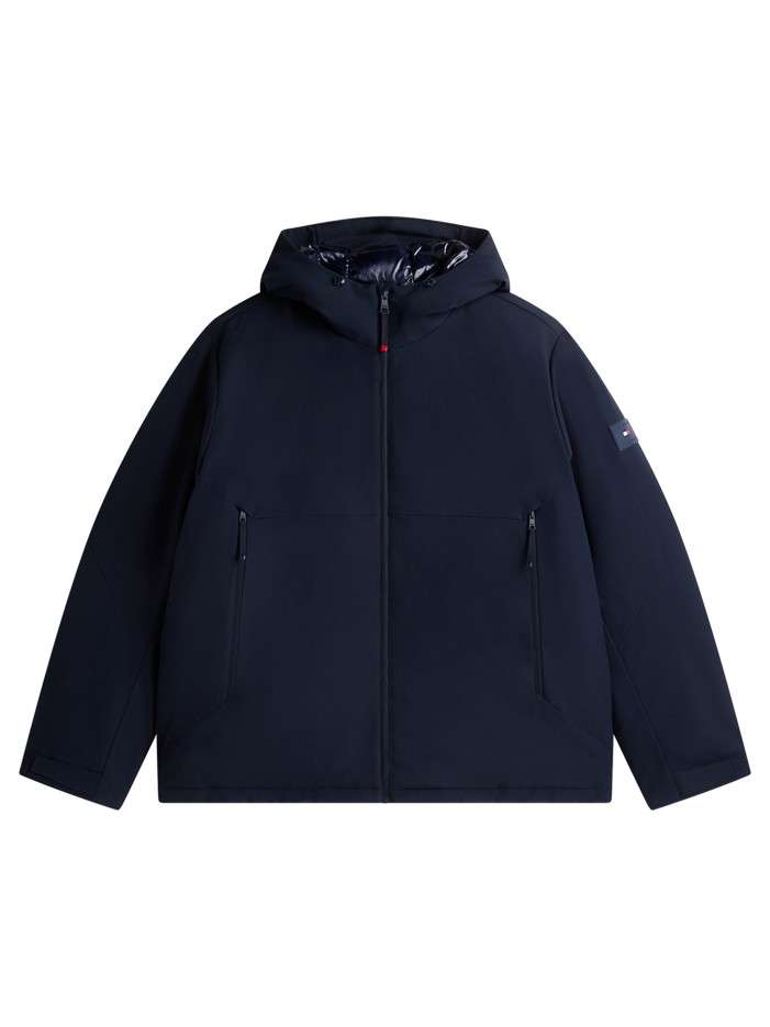Blouson à capuche marine...