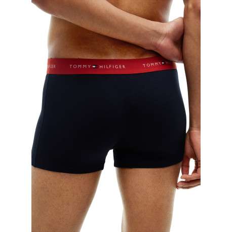 Lot de 3 boxers en coton biologique noirs pourvus d'une taille élastiquée - Image 4