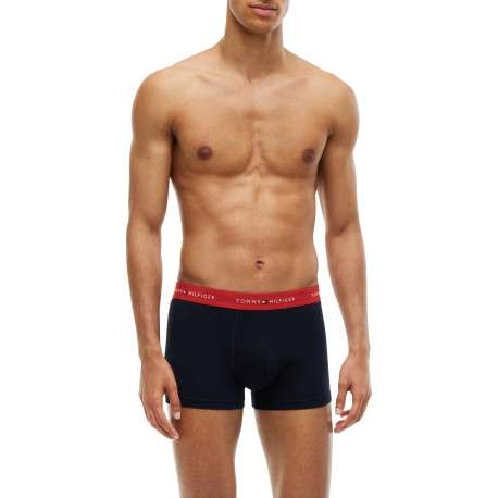Lot de 3 boxers en coton biologique noirs pourvus d'une taille élastiquée - Image 5