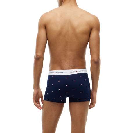 Lot de 3 boxers en coton biologique multicolores pourvus d'une taille élastiquée - Image 3