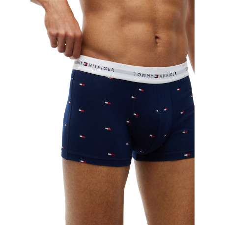 Lot de 3 boxers en coton biologique multicolores pourvus d'une taille élastiquée - Image 4