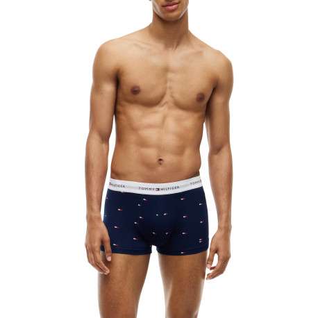 Lot de 3 boxers en coton biologique multicolores pourvus d'une taille élastiquée - Image 5