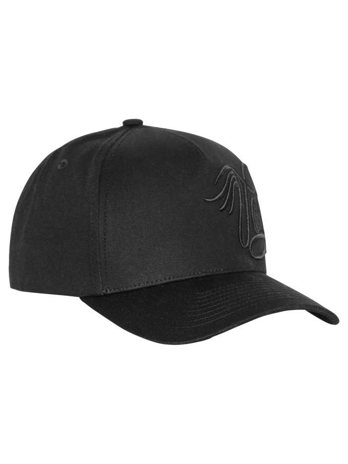 Casquette en coton noire...