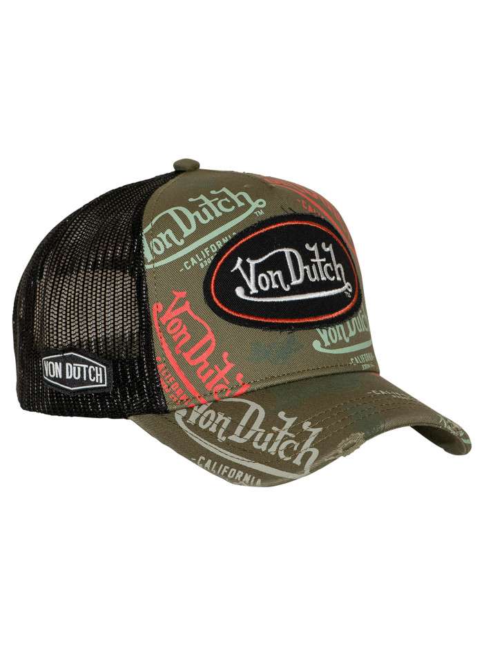 Casquette kaki imprimée...