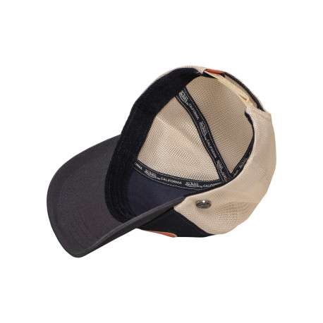 Casquette marine pourvue d'une fermeture à pression snapback - Image 3