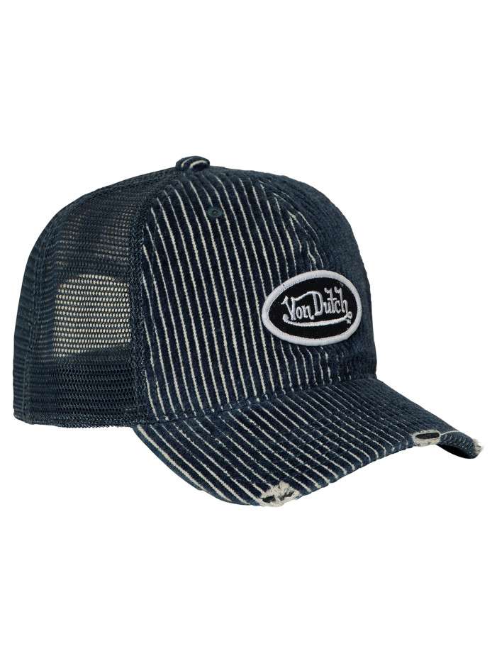 Casquette bleue pourvue...
