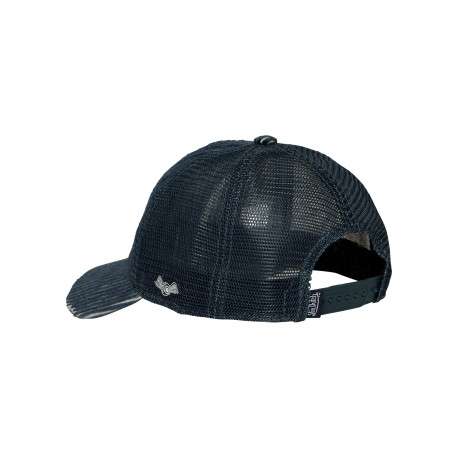 Casquette bleue pourvue d'une fermeture à pression snapback à l'arrière - Image 2