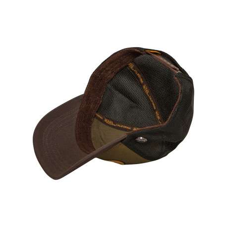 Casquette noire et kaki pourvue d'une fermeture à pression snapback - Image 3