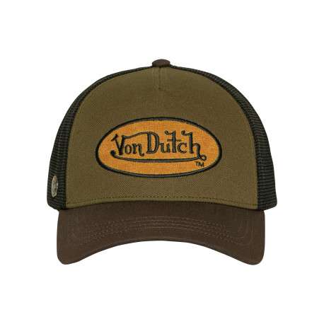 Casquette noire et kaki pourvue d'une fermeture à pression snapback - Image 4