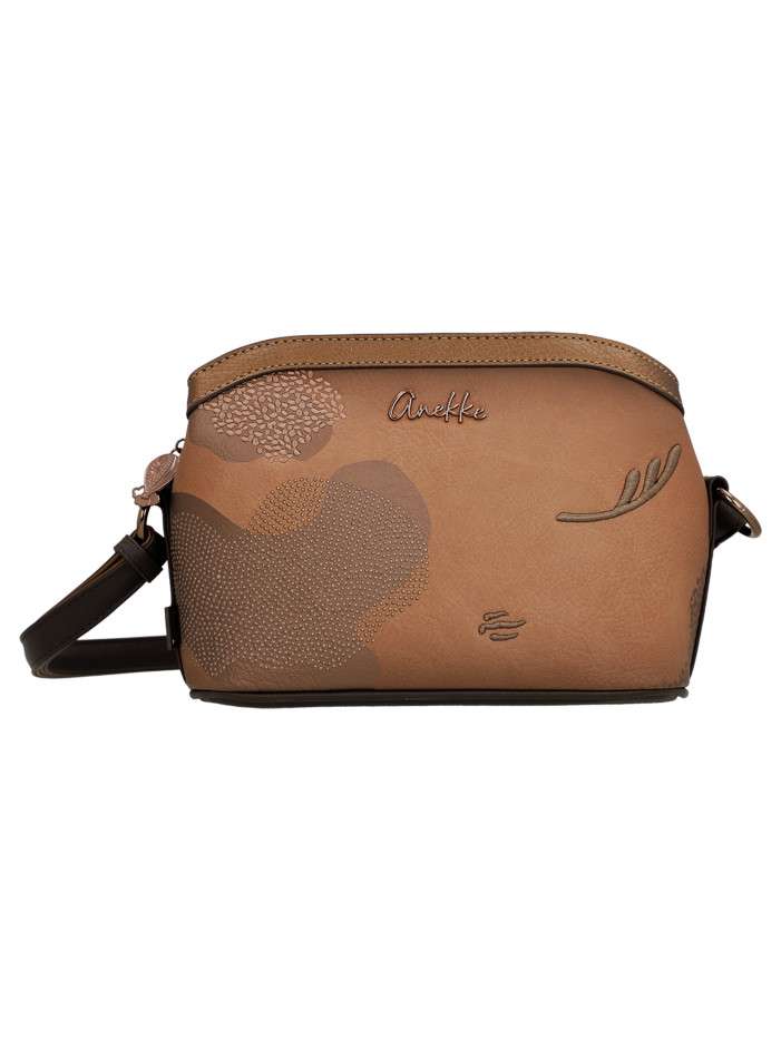 Sac à bandoulière camel en...