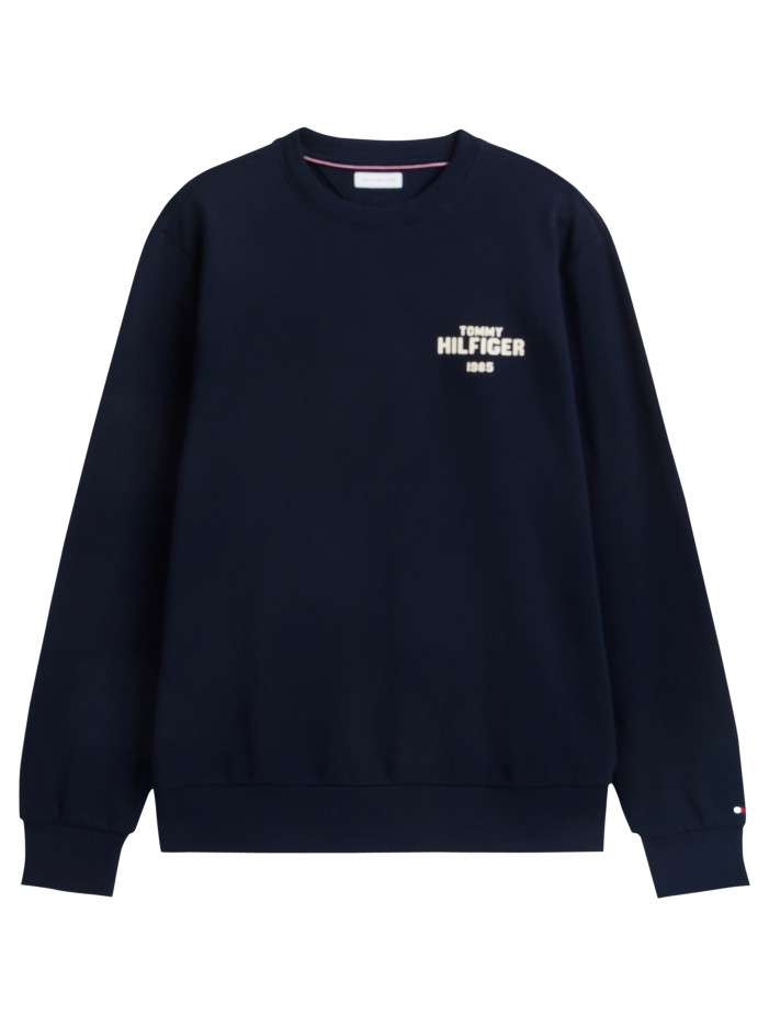 Sweat en coton marine...