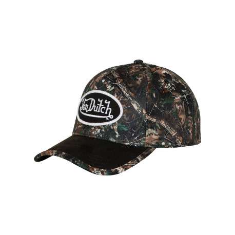 Casquette noire à motifs pourvue d'une fermeture à pression snapback à l'arrière - Image 6