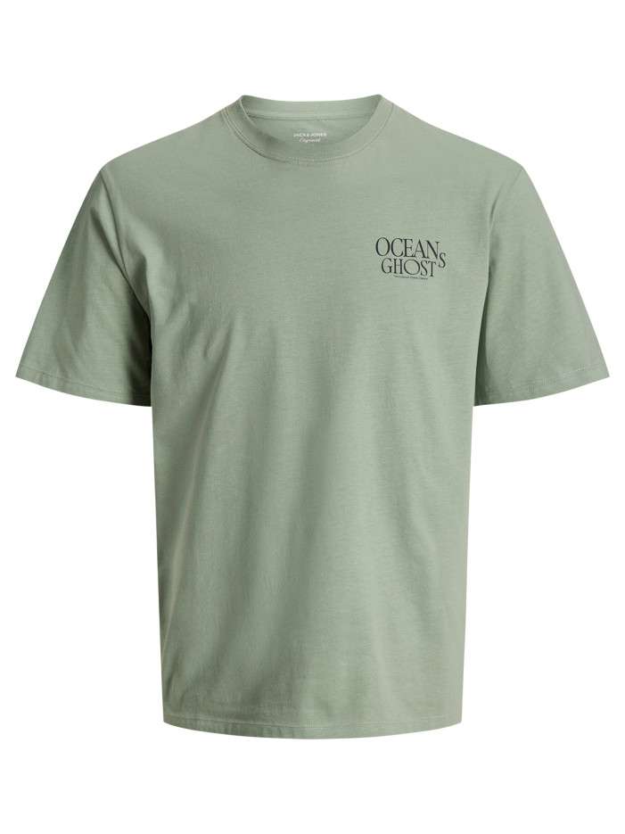 T-shirt en coton vert...