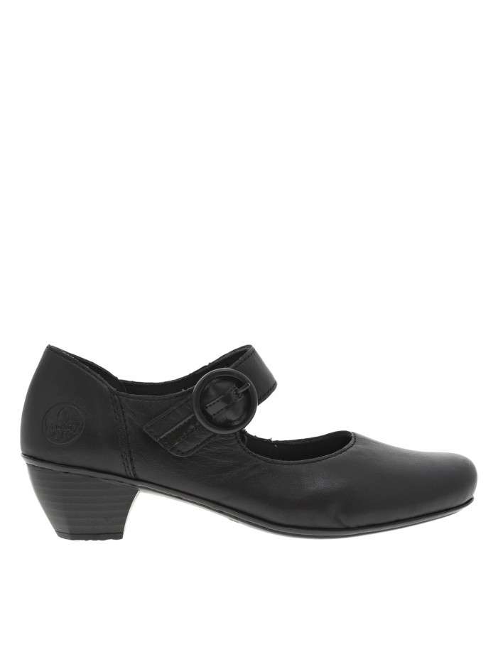 Escarpins en cuir noirs...
