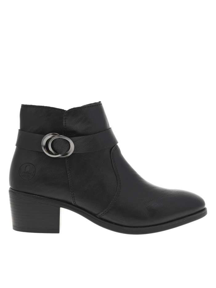 Boots noires à talon...