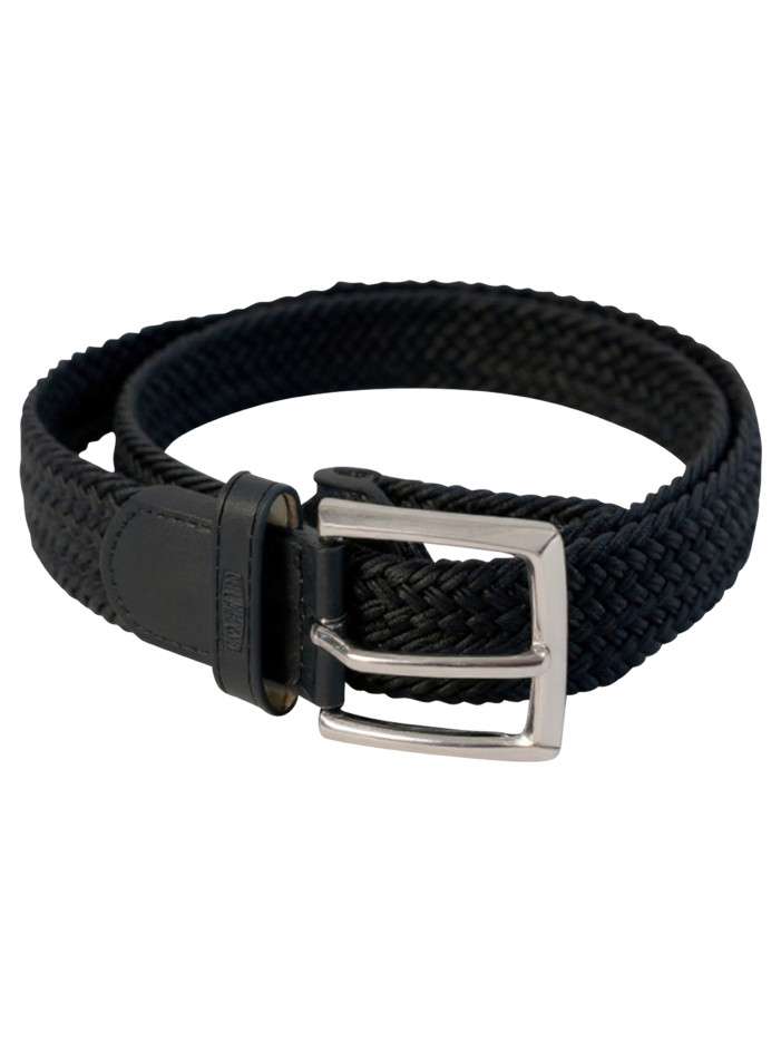Ceinture noire ajustable en...