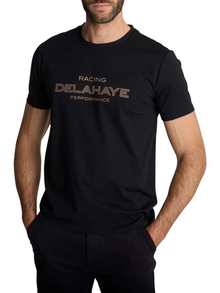 T-shirt à col rond en coton...