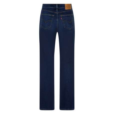 Jean droit taille haute Levi's 723 High-Rise Straight à délavage nuancé de blanc - Image 2