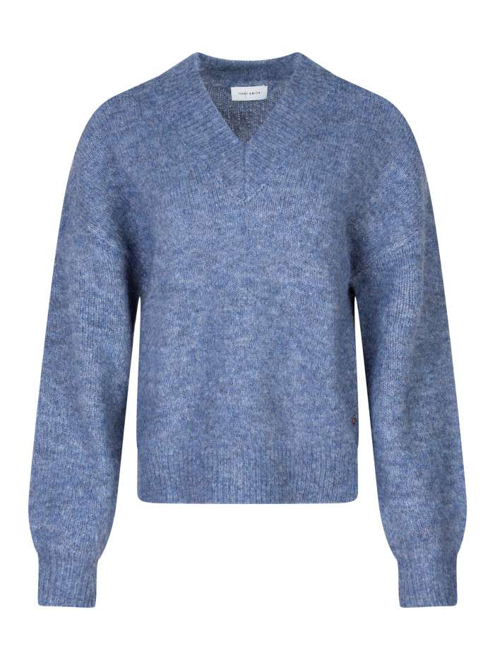 Pull en maille duveteuse...