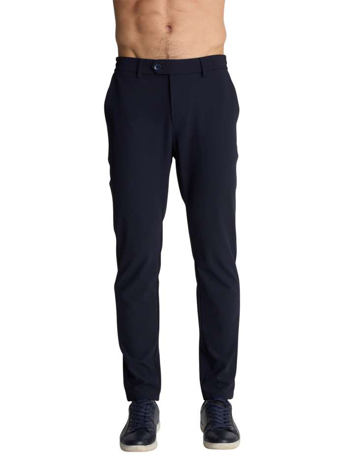 Pantalon chino bleu marine...