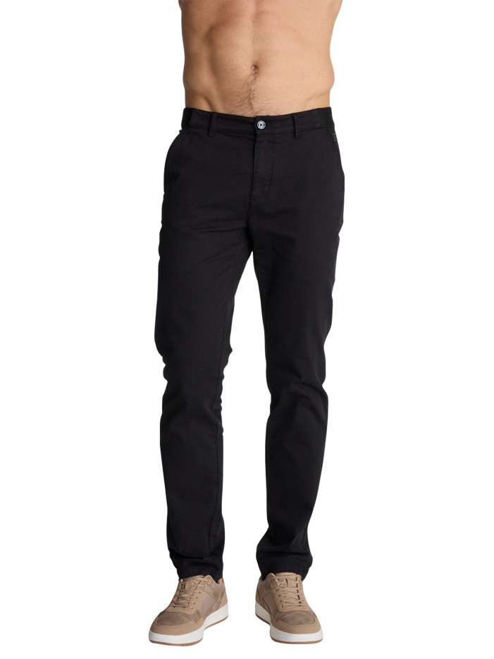 Pantalon chino à coupe...