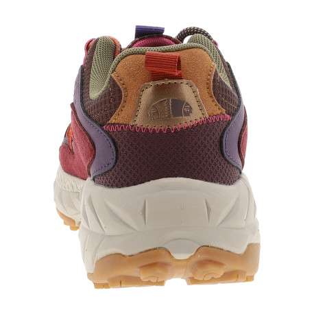 Baskets running Dom multicolores à talon plat pourvues de lacets - Image 4