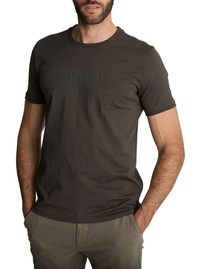 T-shirt en coton à col rond...